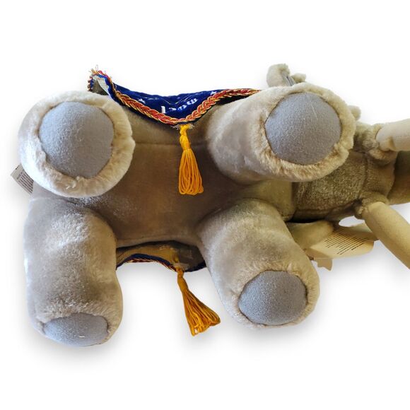 Vintage Y2K Ringling Bros King Tusk Elephant Plush 20" Fiesta 130th Circus - Picture 14 of 16